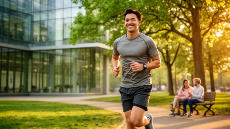 Enjoyable exercise may break the mental chain linking workplace stress to social anxiety