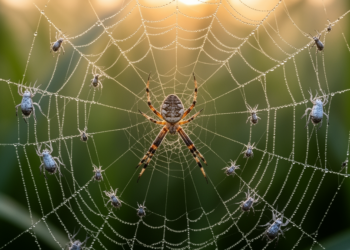 Spiders as superhosts and secondary kleptoparasites