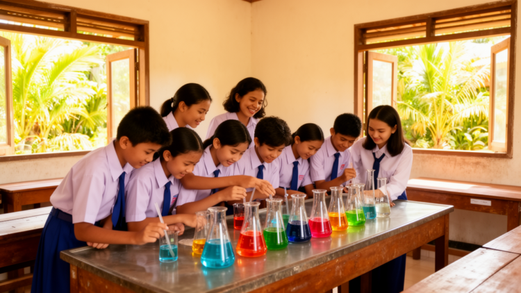 New Chemistry Model CHASICA Boosts Critical, Creative and Caring Thinking in Bali Schools