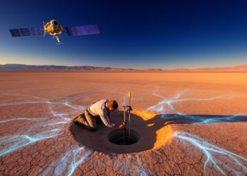 Satellites and Bayesian Statistics Reveal Hidden Groundwater Flows Beneath Nevada
