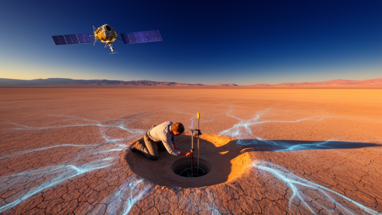 Satellites and Bayesian Statistics Reveal Hidden Groundwater Flows Beneath Nevada