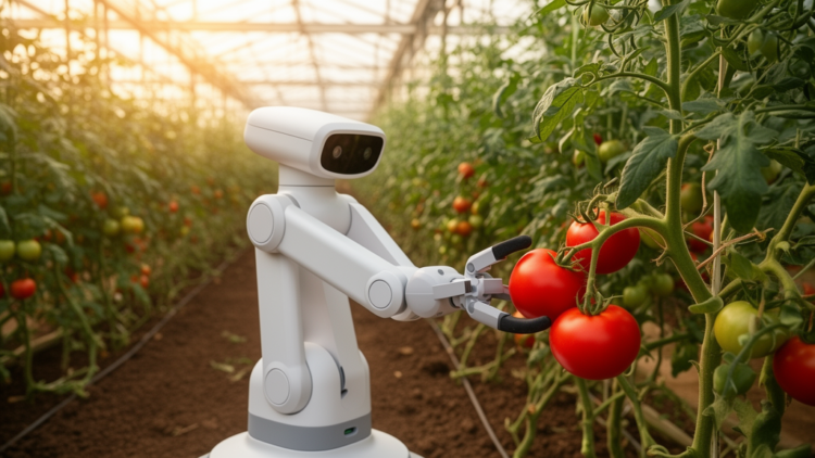 Robot Learns to Pick Ripe Tomatoes Without Bruising Them