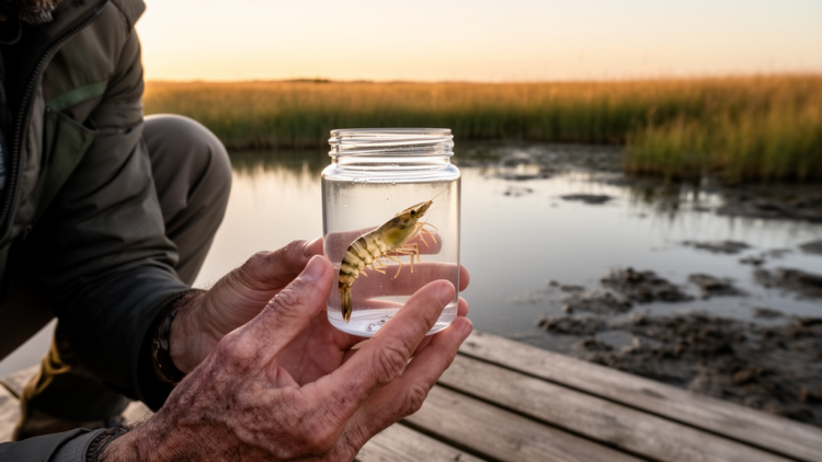 Citizen scientist’s catch reveals oriental river prawn’s westernmost European outpost in Spanish estuary