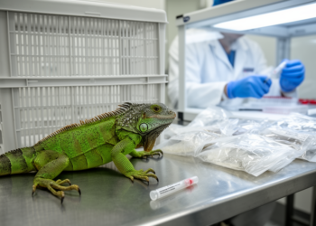 Confiscated Lizards in Honduras Leave DNA Databases Stumped