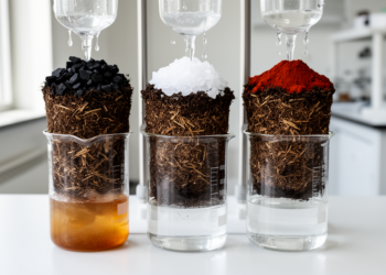Biochar, Alum, and Iron Sulfate Show Contrasting Power to Curb Poultry Litter Nutrient Leaching