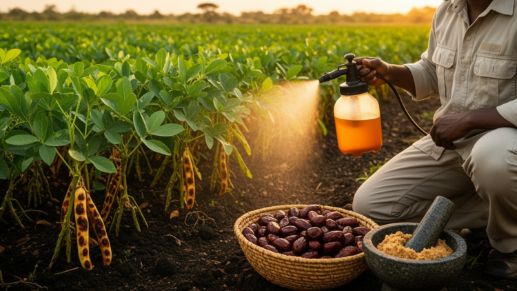 Desert Date Seed Extracts Tame Cowpea Anthracnose in Cameroon Field Trials