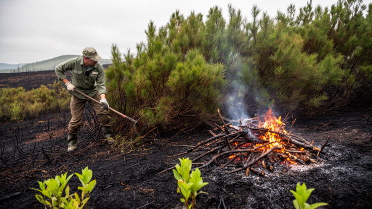 Slash and Burn Treatments Effectively Reduce Post-Fire Recruitment of the Invasive Shrub Hakea decurrens