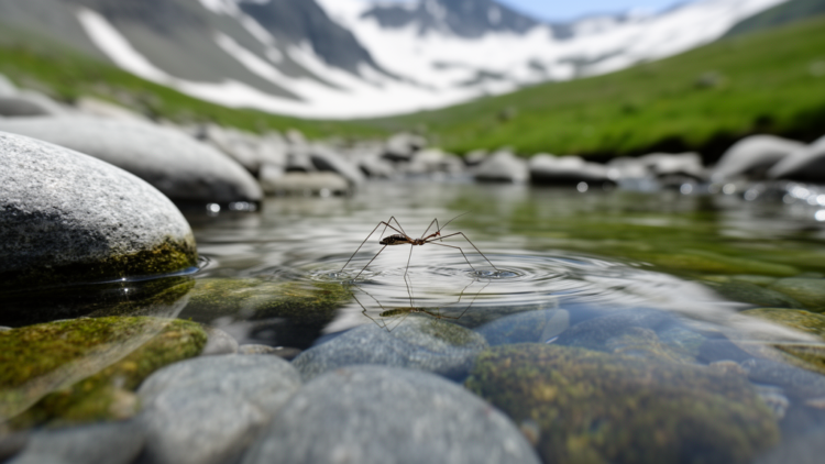 Water Striders of the Genus Velia Reveal Hidden Alpine Diversity in Switzerland