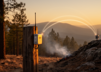 Hybrid Zigbee-LoRa Sensor Network With Built-In Machine Learning Targets Wildfires at the Ignition Stage