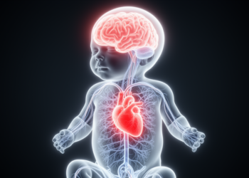 When the Newborn Heart Stops Talking to the Brain: Signals of Oxygen Starvation