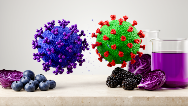 Anthocyanins Show Antiviral Promise Against SARS-CoV-2, But Clinical Hurdles Remain