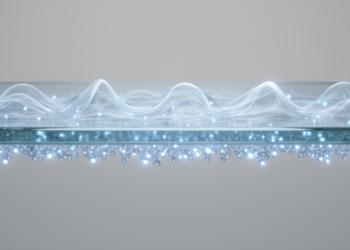 Mechanical Waves Alone Can Shake Ions in the Hidden Electrical Layer at Glass Surfaces