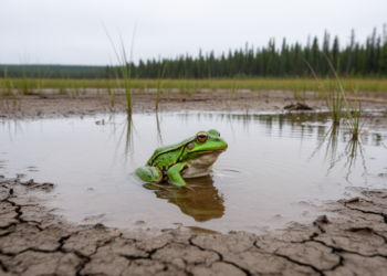 Canada’s Amphibians Face a Silent Crisis as 68 Percent Slide Toward Extinction