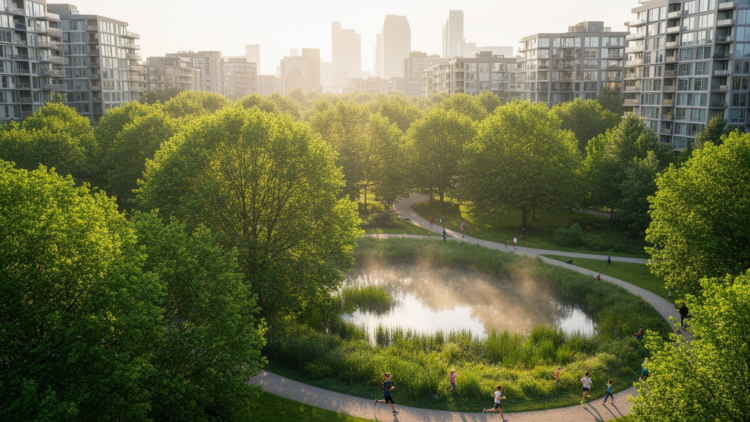 Nature-based solutions for climate and health: mapping synergies and trade-offs