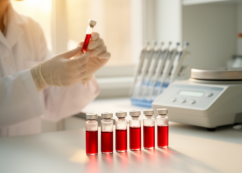 Six Blood Proteins Measured at Diagnosis Predict Ten-Year Survival in Head and Neck Cancer