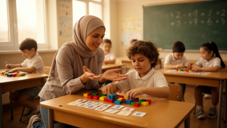 Warm Teachers, Sharp Minds: How Communication Skills Shape Elementary Math Cognition in Indonesia and Malaysia