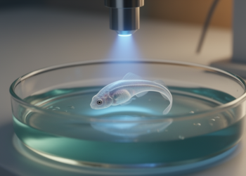 Light-Activated Drug Steers Zebrafish Behavior Without Touching Their Genes