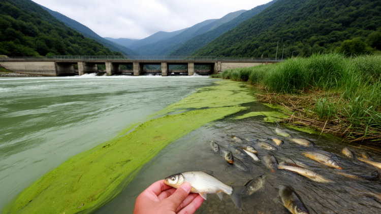 Dam, pollution and invaders reshape fish life in Georgia’s Algeti River