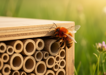 Red mason bee gets a blueprint for simulating pollinator decline