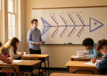 Fishbone Diagrams Boost High Schoolers’ Algebra Word-Problem Scores