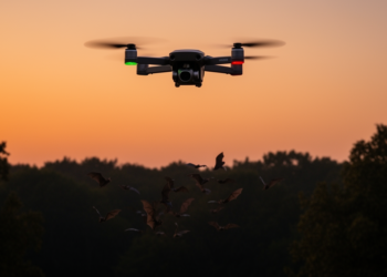 How Far Must a Drone Fly to Keep Bats Undisturbed? New Study Calculates the Answer