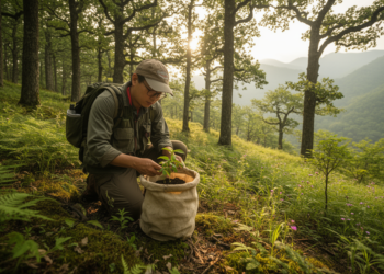 Massive oak forest survey reveals 594 plant species across South Korea’s Gangwon mountains
