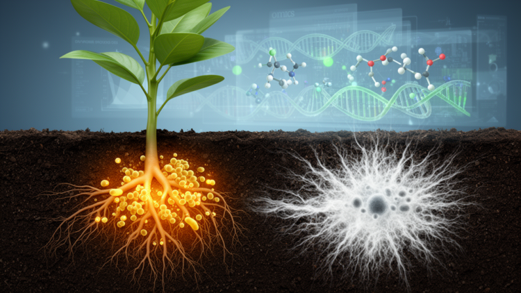 AI and Multi-Omics Decode the Rhizosphere Microbiome Against Southern Blight Fungus
