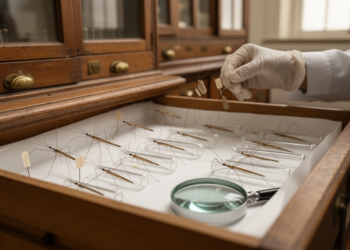 Vienna Museum Catalogue Reveals Hidden Type Specimens of Water Measurers