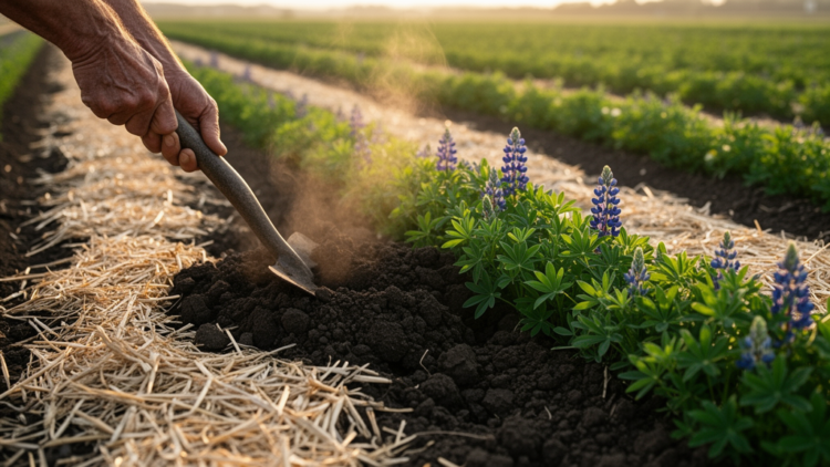 Straw, Lupine Green Manure and PGPR Cut Soil Nitrous Oxide Emissions in Crop Rotation