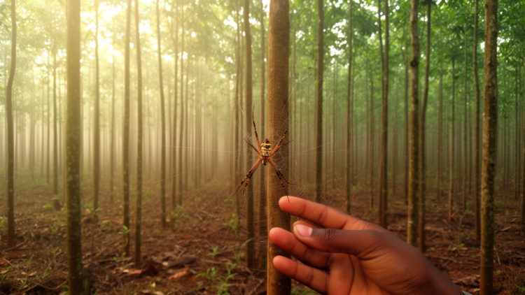 Spiders Reveal a Hidden Trade-Off in Ghana’s Twenty-Year Forest Restoration