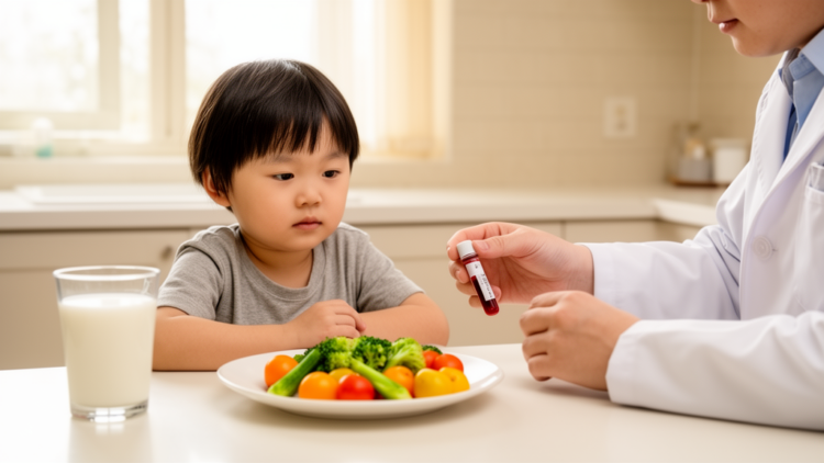 Vitamin D3 Shows Surprising Non-Linear Link to Vitamin A in Chinese Children