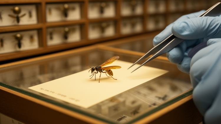 Two-century-old flat wasp type specimen restored and redescribed