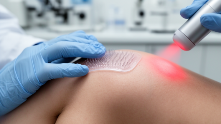 Smart Microneedle Patch Uses Light and Cryptochlorogenic Acid to Quiet Joint Osteoarthritis