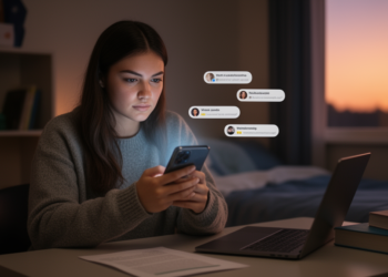 Aware but Vulnerable: The Student Cybersecurity Paradox Hiding in Class Group Chats