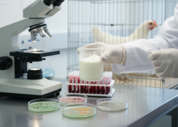 Camel Milk Powder Calms Chicken Blood Cells and Fights E. coli in Broilers