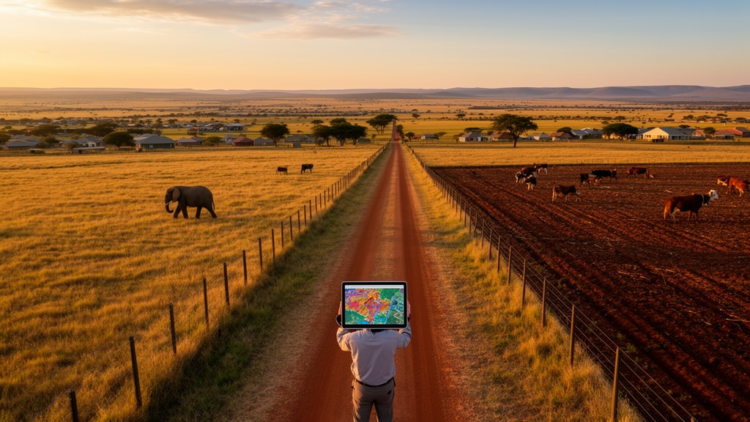 Deep learning maps shifting land around South African park where human-wildlife conflict is rising