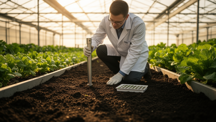 Greenhouse Microclimate Reshapes Soil Bacteria Through the Seasons