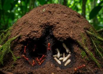 Hidden roommates: how ants and termites share nests across the Colombian Amazon