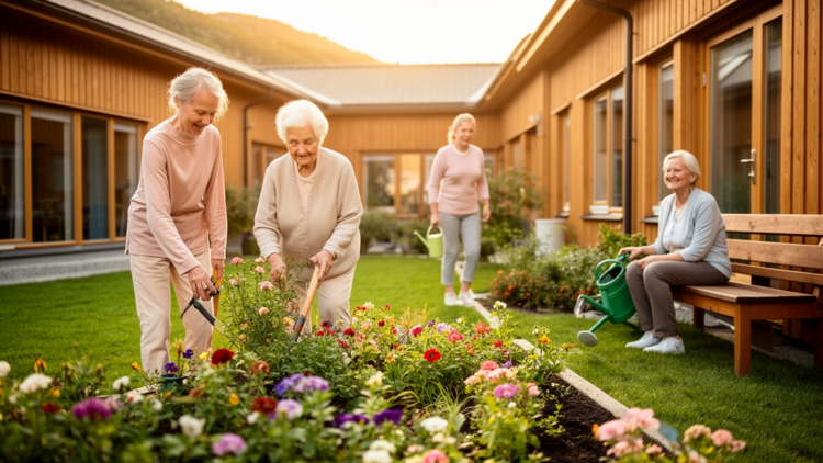 Dementia Villages Ease Family Caregiver Burden While Residents Thrive, Norwegian Study Finds