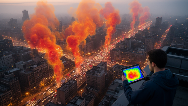 Hidden Traffic Hotspots Revealed by New Urban Emission Mapping Tool