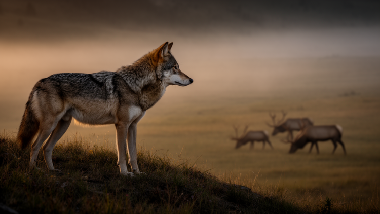 Machine learning decodes fear-driven predator–prey dynamics and predicts ecological tipping points