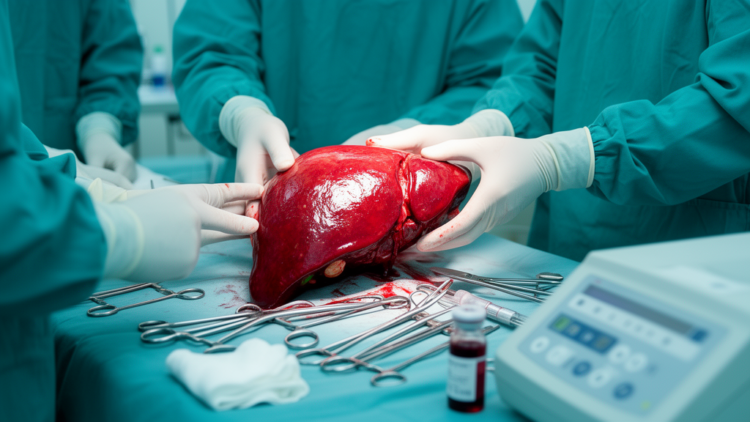 Blood protein surge after liver reperfusion may flag early transplant graft failure