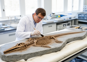 Hidden Triassic Sea Reptile Skeleton Reveals Bone Secrets After Decade in Storage