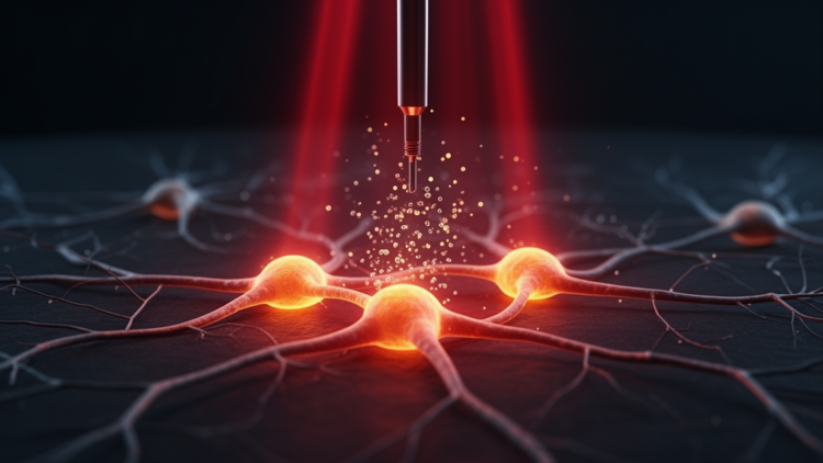 Red and Near-Infrared Light Can Trigger Dopamine Release in Cells