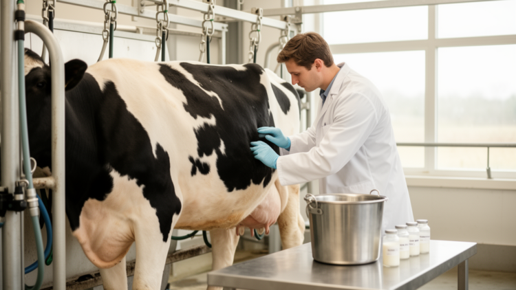 Silent Udder Infections and Antibiotics Reshape the Milk Microbiome in Dairy Cows