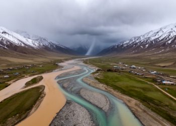 Central Asia’s Floods Are Being Rewritten by Warming Snowpacks and Shifting Rainfall
