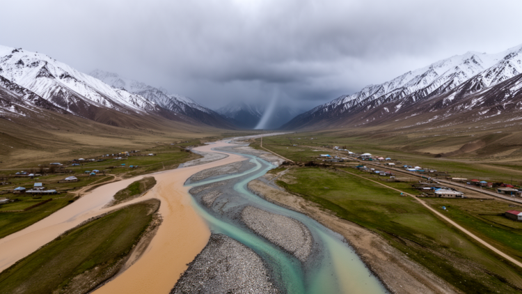 Central Asia’s Floods Are Being Rewritten by Warming Snowpacks and Shifting Rainfall