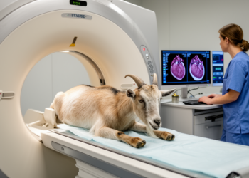 Goat Model Puts Heart Attack Reperfusion Injury Under the CT Scanner