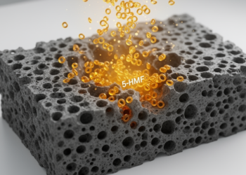 Mesoporous Carbon Catalyst Structure Steers Glucose Toward Record 5-HMF Yields