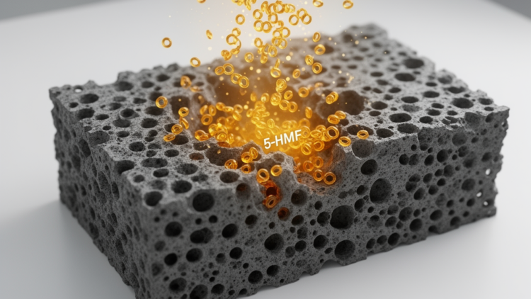 Mesoporous Carbon Catalyst Structure Steers Glucose Toward Record 5-HMF Yields